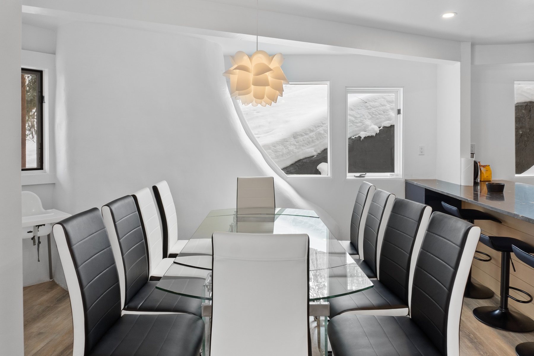 Unit 2 dining area