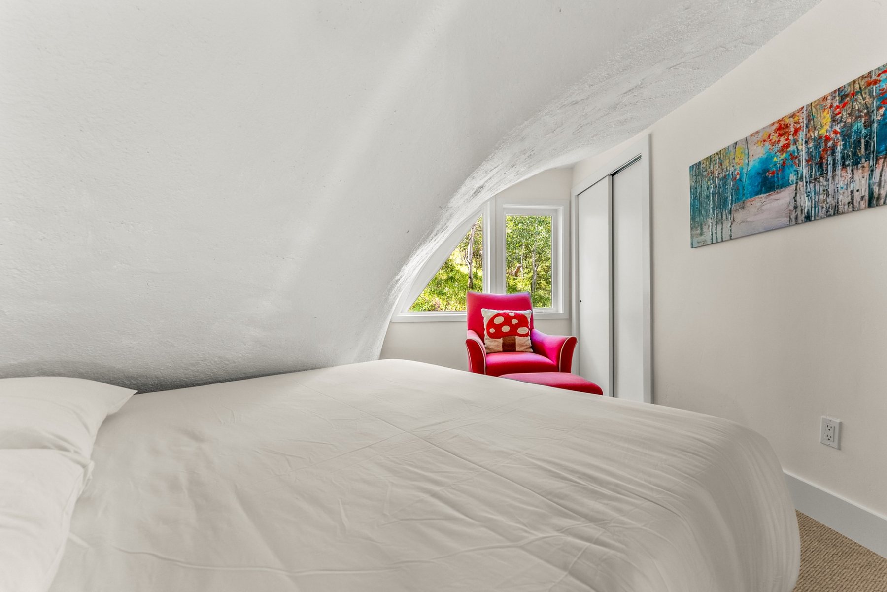 King bedroom in Unit 3